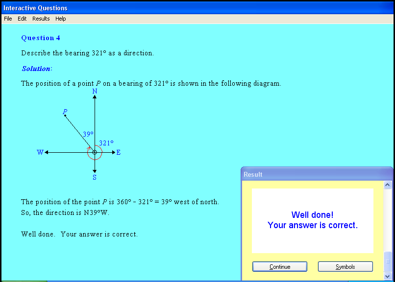 An angles chapter screen shot.