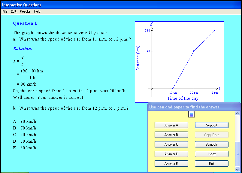 A rates chapter screen shot.