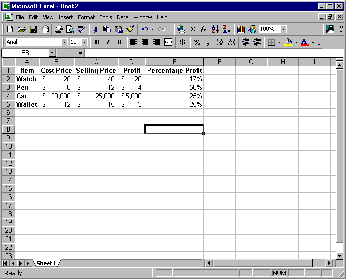 excel spreadsheet from microsoft online