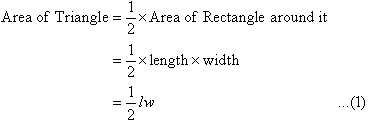 Width of Triangle